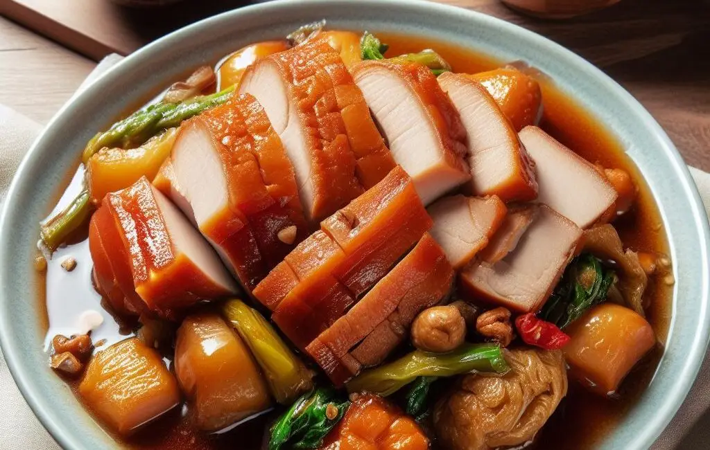 carne guisada de marrano estilo costa sur